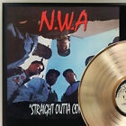 Nwa - Straight Outta Compton Gold Lp Record Plaque Display