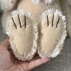 Vtg Jellycat Cream Bashful Bunny Rabbit Plush Soft Toy 18  Long Tan Suede Paws