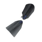 Carbon Fiber Hand Grips Guard Windshield For Harley Touring Road King Flhtk Fltr