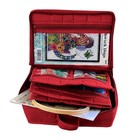 Yazzii Original Craft Organizer Tote Bag  Portable Storage Bag Organizer  Mul   