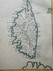 Corsica Sardinia 1654 Nicolas Sanson Large Antique Map In Colors 17th Century
