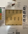 Sandpaper Sheets 220 Grit Extra Fine 9  X 11   By Ace  25 Pcs