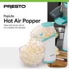 Presto Poplite Hot Air Popper Popcorn Maker For Home Kitchen  18 Cups  open Box 