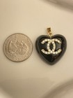 Chanel Resin Zipper Pull Button Charm