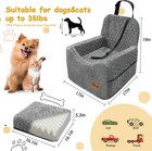 Dog Car Seat-memory Foam Booster Seat travel Safety Car Seat dogs Up To 35 Lbs