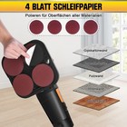 3800w 4 Head Concrete Floor Grinder W  Long Handle Dust Shroud Grinding Machine