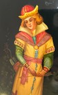     vintage Fedoskino Russian Lacquer Box Prince Ivan W  Frog Hand Painted Signed