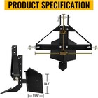 3 Point Quick Hitch Tractors  Middle Buster For Category 1 heavy Duty Steel