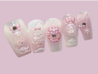 5d Christmas Nail Art Stickers
