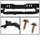 Fits Hyundai Elantra Gt 2013-2017 Front Radiator Support 64101-a5002 Black