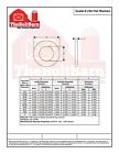 7 16  Uss Extra Thick Flat Washers Grade 8 Steel Zinc Yellow  pick Quantity 