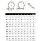 Bow Shackle M4-m38 Stainless Steel Screw Pin Lifting Towing Shackles Heavy Duty