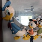 Vintage Walt Disney Donald Duck And Nephews Mirror 22  Wall Decor 18427
