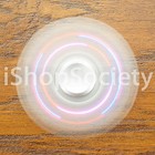Led Torbar Fidget Tri Spinner Hand Spinner Edc Gyro Anxiety Toy Adhd -usa-silver