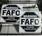 Funny Vinyl Decal  F ck Around And Find Out L Truck Sticker Car Window