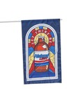 Natural Light Stained Glass Polyester Flag Flags Banner 3x5feet College  Doub   