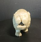 Fabulous Antique Chinese Soapstone Carving Lion Inside A Lion Incredible 