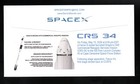 Spacex Crs-34 Cargo Dragon Launches To Iss - Spacestamps1