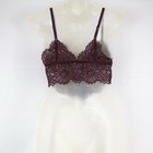 Aerie Plum Lace Bralette Size M