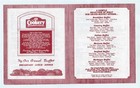 The Cookery Restaurant   Buffet Menu Cheyenne Wyoming