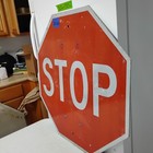 Stop Sign 30  Authentic Retired Street Traffic Road Sign Lot 12-533