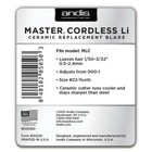 Andis 05050 Ceramic Replacement Blade For Master Cordless Li Mlc Barber Stylist