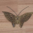 Vintage Brass Butterfly Mcm Wall D  cor Mid Century Modern 9  Spread Wings Vtg