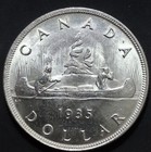           1935 Mint State    king George V Commemorative Silver Dollar Canada  