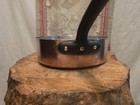 Antique French Copper Saute Pan 32cm-12 375 Inch Diameter Fresh Tin 2 4mm 8 5lb