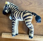 Wow Rare Nice Vtg Steiff Zebra 8  Mohair  Germany All Id Must See 