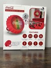 Coca-cola Bottle Cap Bluetooth Speaker W  Led Lights  Aux Port  Radio  Usb - New