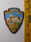 Badlands National Park South Dakota Vintage Patch Hat Vest Badge Arrow Head