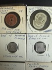Lot Of 15 Vintage Depression Era State Sales Tax Tokens Ok Il Co Nm Ut Mixed Wwi