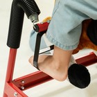 Qaba Spring Rocking Horse Plush Ride-on With Sounds For Kids 3-8