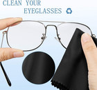 20pcs Microfiber Cleaner Cleaning Cloth For Phone Screen Camera Lens Eye Glasses