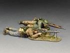 King   Country Ws372 Hjss Mg42 Gun Team Waffen Ss Ww2 1 30 Toy Soldier Set