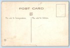 Congratulations Postcard Stork Baby On The Bassinet Embossed C1910 s Antique