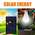 Solar Powered Rechargeable Led Bulb Camping Tent Light Lantern Lamp In outdoor