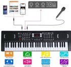 Keyboard Piano 61 Key Electric Keyboard Piano portable Digital Piano W dual