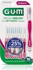 Gum Proxabrush Go-betweens Moderate Brushes - Soft Bristled Picks  6-pack 