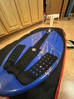 Zap Skimboard 45 Blue Board Skim Board With Traction Pads And Skimboard Bag