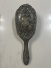 Vintage Silver Plated Hand Mirror  Brush And Comb Vanity Set