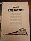 Trend Books Model Railroading Book Building And Operating A Pike 1956