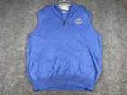 Peter Millar Sweater Men s  Xl Merino Wool 1 4 Zip Sweater Shirt Governor Club