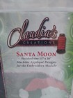 Claudia s Creations Santa Moon Machine Applique Designs Cd Table Runner Sealed