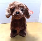 Classic Ty - Beanie - Plush Brown Dachshund - Frank - 14  - 2011 - Nwt