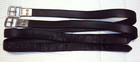 Beval Black Stirrup Leathers - Lined - Quality Leather -  1  X 47  - Nice