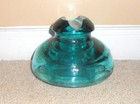 Nice Light Aqua Cd 300 Locke No  17 Power Glass Insulator