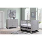 Sorelle Uptown Acrylic Crib weathered Gray Color