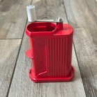 Rigamonti Brevettato Red Hand Held Cheese Grater Parmesan Romano Italy